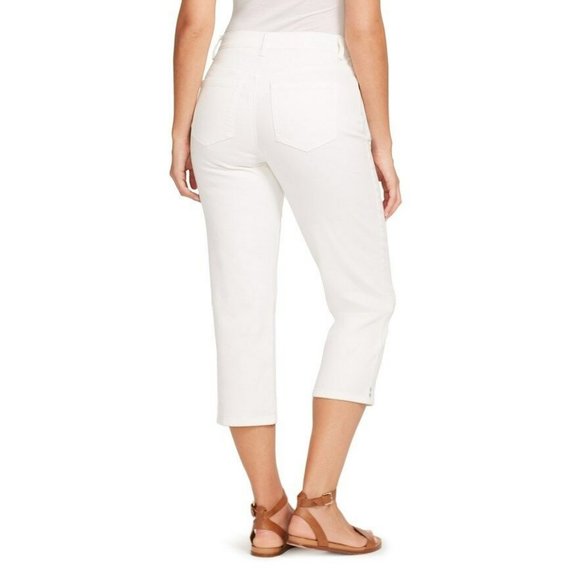 Women's Capris Gloria Vanderbilt Amanda Denim size 24W NEW - Picture 2 of 5